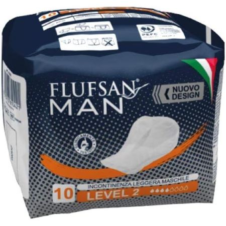 Flufsan Male Incontinence Pads L2