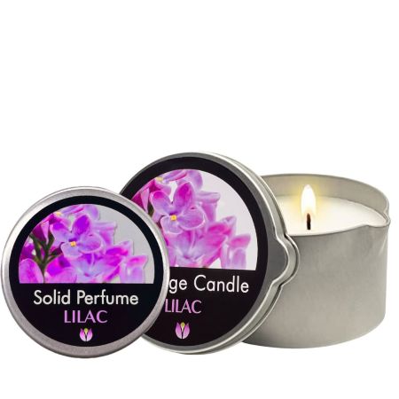 Special Offer Profero Lilac Massage Candle & Profero Lilac Solid Perfume