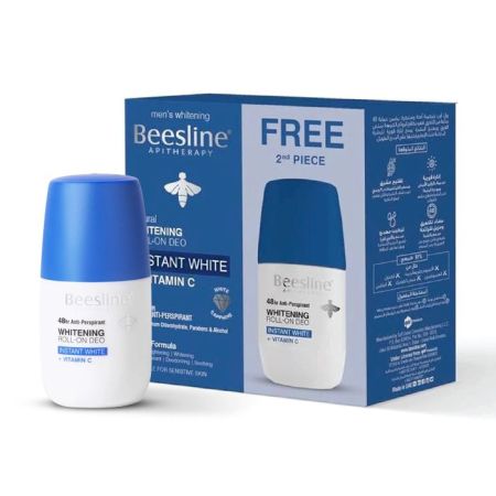 Beesline W.Deo Roll On instant white (1+1Free)