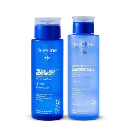 Instant Bright Micellar Water + Instant Bright Facial Toner