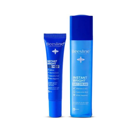 INSTANT BRIGHT EYE CREAM + INSTANT BRIGHT DAY CREAM