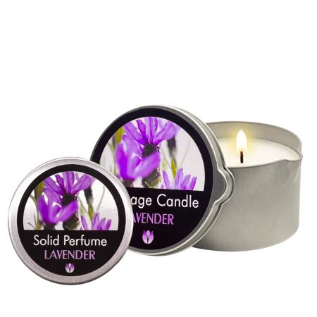 Special Offer Profero Lavender Massage Candle & Profero Lavender Solid Perfume