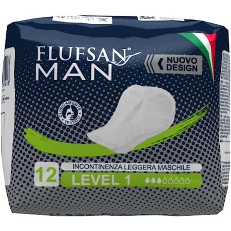 Flufsan Male Incontinence Pads L1