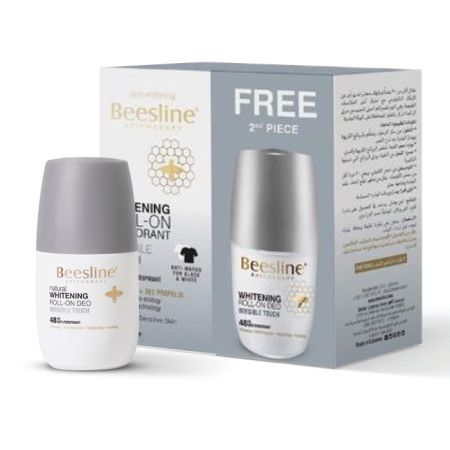 Beesline Whitening Roll-On Deodorant Invisible Touch 1+1